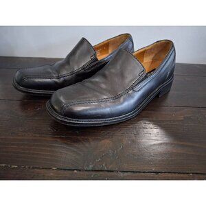 EUC Bostian Black Leather Slip-on Loafer/Sz. 8M